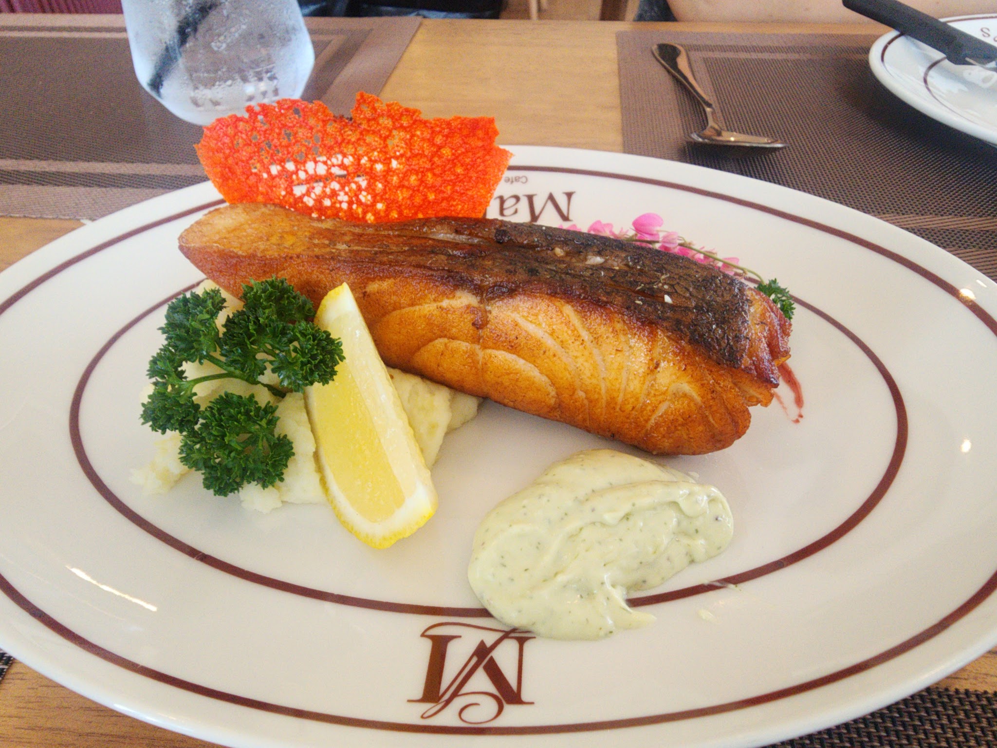 MaLin's Cafe pasta menu page